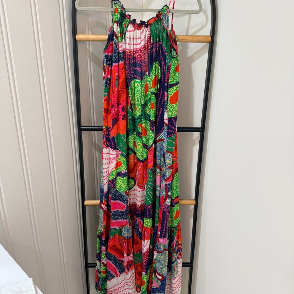 Anthropologie Multicolor Floral Dress